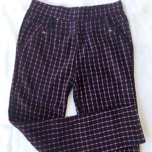 NEW Plaid Leggings Fleece Inside High Rise {Pockets Stretchy ONE SIZE  S